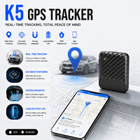 Traceur GPS d'actifs sans fil K5, étanche IP65, aimant puissant, GLONASS GSM GPS+BDS+LBS+Wifi, surveillance de la logistique des conteneurs et des flottes