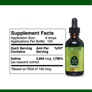 Gotas de Yoduro de Natrio OEM/ODM para Adultos, Estimulan el Metabolismo, No Aptas para Mujeres Embarazadas - Product Image 5