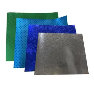 Design Embossing Dot Pattern Aluminium Foil Paper with High Quality