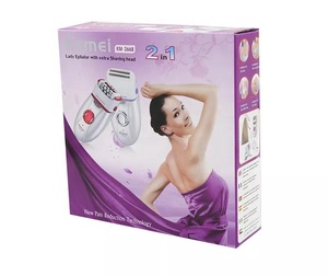 Kemei KM 2668 Small Beat - <span class=keywords><strong>Depiladora</strong></span> Eléctrica 2 en 1 para Mujer, Venta al por Mayor - Product Image 6