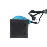 Ponceuse orbitale électrique portable haute performance de forme carrée pour le travail du bois
