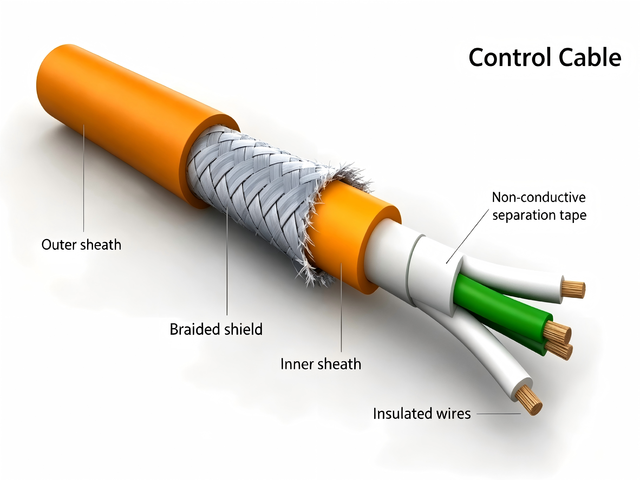 RVVP Copper Braided Shielded Control Cable Anti-interference Instrument Signal Transmission Wire