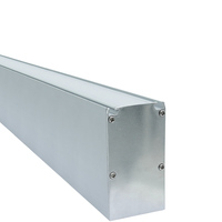 Profilé en alliage d'aluminium 6063-T5 50*90mm pour bandes LED, décorations, service de découpe