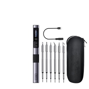 Fnirsi HS-02 hàn sắt thông minh ngủ IPS hiển thị Màu màn hình Hàn trạm làm lại PD 100W dụng cụ sửa chữa di động - Product Image 5