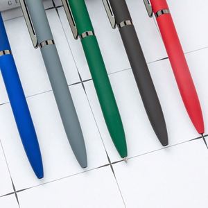 Stylo publicitaire personnalisé avec logo et finition douce au toucher - Stylos promotionnels en gros pour entreprises - Product Image 3