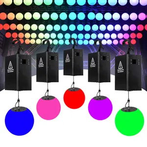 Guangzhou precio de fábrica Led Bola de esfera DMX RGB Led colorido cinética bola