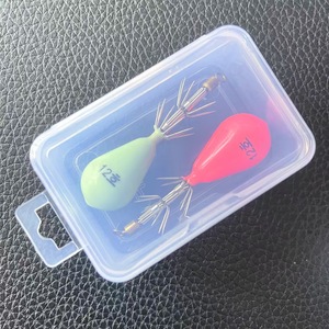 Esche Luminose a Forma di Artiglio per Polpi, Gancio in Acciaio Inox per Calamari, Esca Artificiale per Pesca in Mare di Gamberi e Calamari - Product Image 3