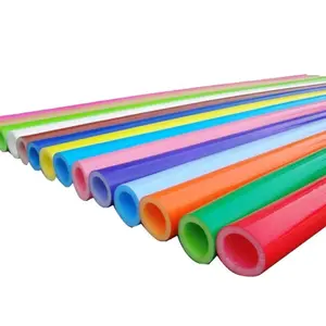 Pezzi di ricambio per parchi giochi al coperto BAIZHUO coperture per tubi in schiuma di PVC colorata per la decorazione industriale o domestica