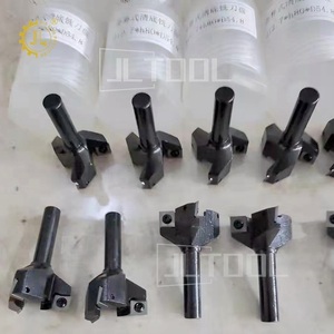 3 Flutes Router gỗ planer bit chèn CNC spoilboard bề mặt Router bit với Carbide chèn thay thế cho chế biến gỗ - Product Image 4