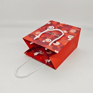 In Stock Factory Direct Wholesale Luxury Exquisite Gift Packaging Paper <b>Bags</b> - Product Image 2