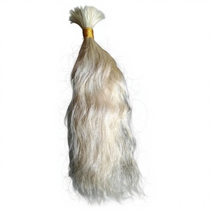 Extensions de cheveux vierges indiennes colorées en vrac - Product Image 1