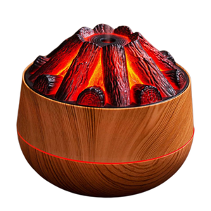 New Charcoal <b>Humidifier</b> Home Small Portable Large 300MLCapacity USB Desktop <b>Humidifier</b> Artificial Charcoal Fire Air <b>Humidifier</b> - Product Image 1