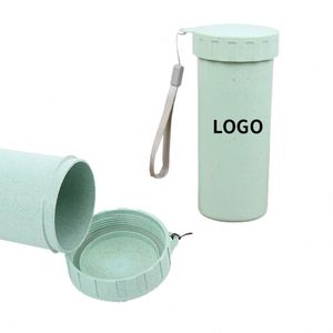Bouteille d'eau en paille de blé 2026 – Cadeaux en gros, tasses parfumées au blé, bouteille d'eau pour événements - Product Image 2