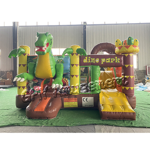 Moonwalk sư tử lớn Vua nhảy lâu đài cho trẻ em <span class=keywords><strong>bouncy</strong></span> nhà bị trả lại thương mại với quạt gió - Product Image 2