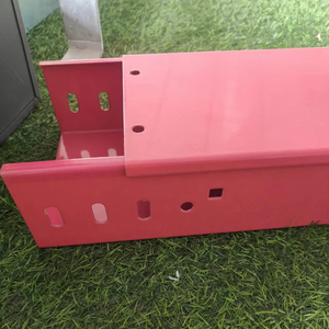 ถาดสายรางรางน้ำกันการกัดกร่อนทำจากเหล็กชุบสังกะสีแบบเจาะรูใช้ในอุตสาหกรรม - Product Image 1