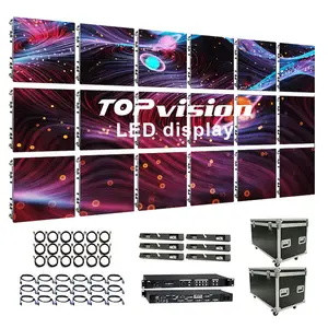 Custom Size Support Truss P4.81 P3.9 LED Video Wall Screen Complete 2.6mm Full Color Indoor Rental HD P2.6 LED Display