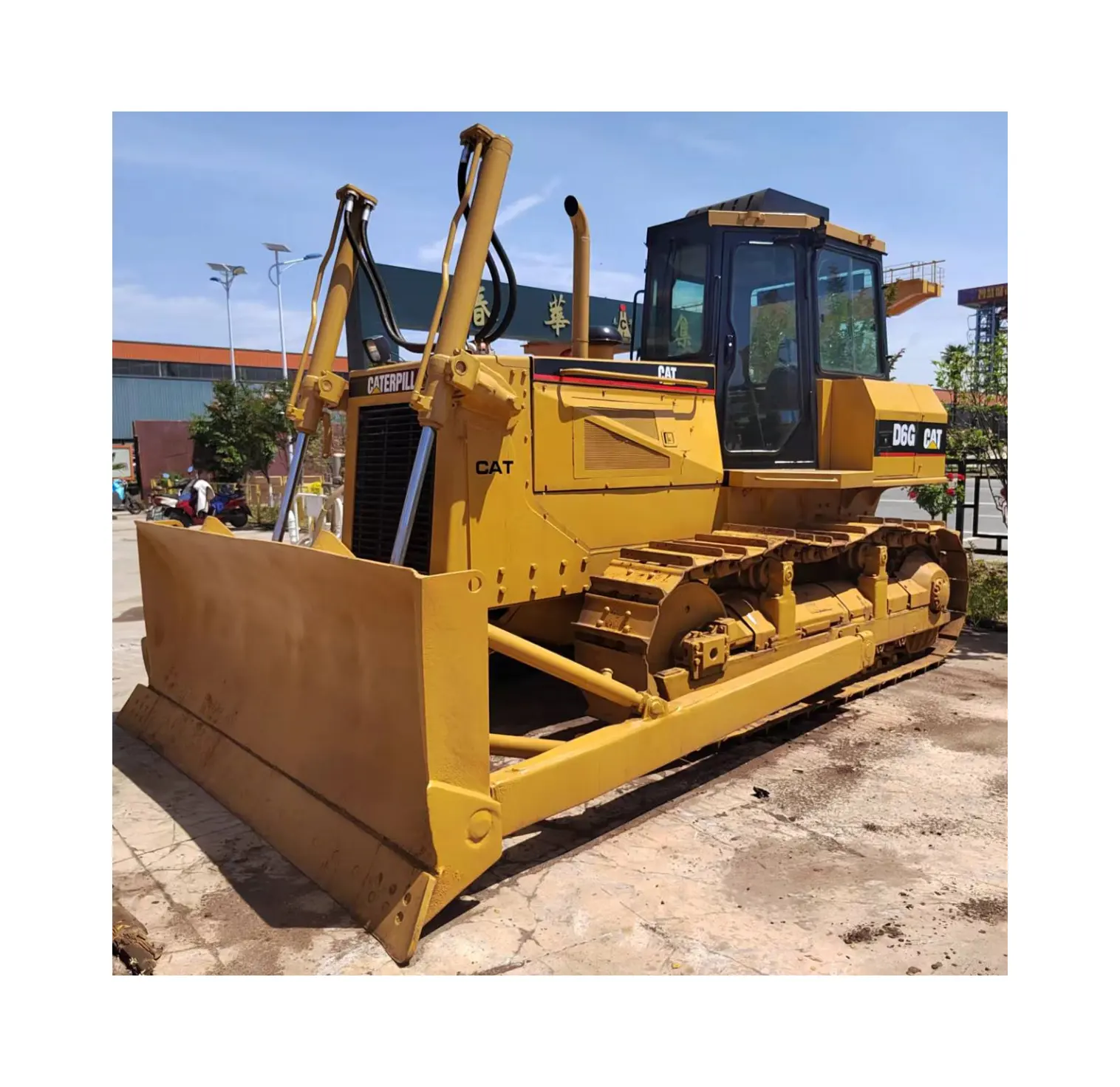 Bulldozer CAT D6G usado, Bulldozer japonés usado Caterpillar D6G, Bulldozer sobre orugas, precio barato