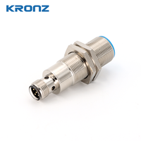 Capteur de distance ultrasonique KRONZ RS485 Modbus 30-300 mm 10-30 V CC IP67 Sortie numérique Capteur de proximité industriel Automatisation