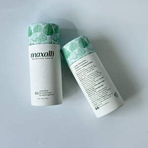 หลอดกระดาษคราฟท์สีขาวแบบดันขึ้น พิมพ์ลายได้ตามต้องการ ย่อยสลายได้ทางชีวภาพ สำหรับบรรจุภัณฑ์ครีมกันแดดแบบแท่ง ปราศจากขยะ สำหรับผลิตภัณฑ์ดูแลส่วนบุคคล - Product Image 3