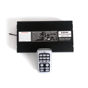 صفارة إنذار لاسلكية للسيارات بقوة 200 واط، جهاز إنذار للطوارئ، صفارة إلكترونية لسيارات الإسعاف ورجال الإطفاء مع مضخم صوت - Product Image 3