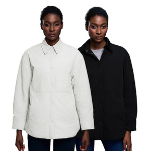 D25123 <span class=keywords><strong>camicia</strong></span> con risvolto caldo con tasche ampio cappotto <span class=keywords><strong>donna</strong></span> autunno e inverno <span class=keywords><strong>giacca</strong></span> Casual spessa - Product Image 5