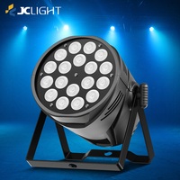 Boîtier en aluminium 18x10w Led Par Rgbw 4in1 Dmx Led Par Light pour mariage Bar Stage Performance
