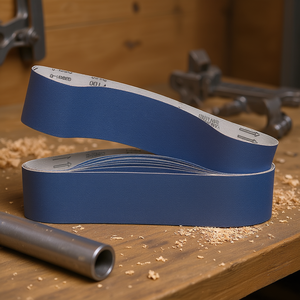 Bandas abrasivas P100, cintas de lijado para pulir metal y madera. - Product Image 3