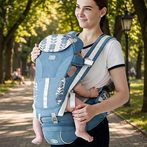 Porte-bébé ergonomique personnalisé avec logo, pour porter bébé à l'avant et à l'arrière, porte-bébé <span class=keywords><strong>sling</strong></span>, 0-36 <span class=keywords><strong>mois</strong></span>, jusqu'à 45 livres - Product Image 1