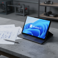 Portátil 2 en 1 de 11 Pulgadas con Windows 10/11, Mini Ordenador Portátil, Pantalla Táctil Completa, Portátil y Tableta Personal para el Hogar