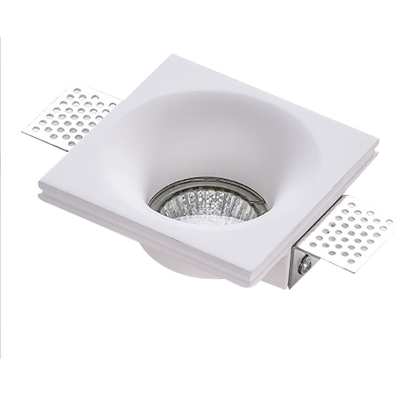 Vierkante Downlight Met Gu10 Basis AC85-265V 5W Vierkante Gips Led Downlight Basis