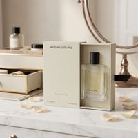 Boîte cadeau de parfum rigide écologique de luxe avec logo personnalisé, boîte d'emballage de parfum à tiroir