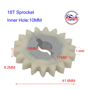NC250 engranaje de la bomba de aceite piñón 17T 18T motor <span class=keywords><strong>ZONGSHEN</strong></span> NC <span class=keywords><strong>RX3</strong></span> ZS177MM KAYO BSE Megelli Asiawing Xmoto - Product Image 6