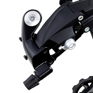 Shinesoon Dérailleur arrière pour vélo de route <span class=keywords><strong>VTT</strong></span> <span class=keywords><strong>8</strong></span>/9 <span class=keywords><strong>vitesses</strong></span> avec levier de vitesse en aluminium 3 <span class=keywords><strong>vitesses</strong></span>, capacité 36T, noir, 260g, plastique + métal - Product Image 5