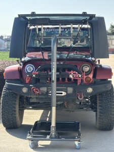 Sistema de Desmontaje de Techo Rígido Aoshuna, Elevador de Techo de Acero Inoxidable, Sistema de Montaje Fácil para una Sola Persona, para <span class=keywords><strong>Bronco</strong></span> 2 Puertas - Product Image 4