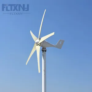 กังหันลม 1000W 12v 24V 48V กังหันลมขนาดเล็กแบบแกนนอน เครื่องกำเนิดไฟฟ้าพลังงานลม Fz 1kw - Product Image 5