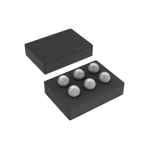Circuitos Integrados Originales de Gestión de Energía (PMIC) IC REG BUCK 2.85V 500MA 6DSBGA 6 UFBGA, DSBGA TPS62690YFFR - Product Image 1