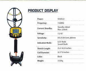 Detector de Metales Profesional TX-950 DISCOVER Pro con Bobina de Búsqueda Grande de 15 Pulgadas, Detector de Oro - Product Image 4