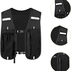 Chaleco de Hidratación para Correr, Ajustable, Ligero y Reflectante, para Hombres y Mujeres, Ideal para Maratón - Product Image 6