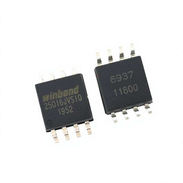 W25Q16JVSSIQ nor Flash Memory Chip 16 Mbit SOP8 Package 85C Operating Temperature Pin-Compatible Replacement for W25Q16DVSSIG