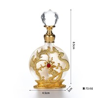 Nouvelle essence de parfum artistique pour homme de style chinois, huile essentielle, emballage en verre, petite bouteille vide, cadeau pour filles, vente directe d'usine