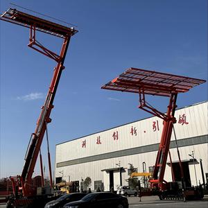 Plataforma de Trabajo Aérea Todoterreno con Chasis de Orugas y Elevación Inversa para Estructuras de Acero - Product Image 1