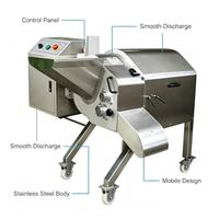 DQC-613D Grote Hoge Snelheid Groente- en Fruit Snijmachine Commerciële Snijmachine voor Centrale Keuken Voedselverwerkingsbedrijf