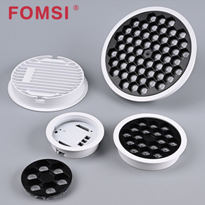 FOMSI LED Downlight 6W-25W Luz <span class=keywords><strong>de</strong></span> rejilla empotrada <span class=keywords><strong>de</strong></span> aluminio Foco redondo Característica antideslumbrante Iluminación interior Diseño <span class=keywords><strong>de</strong></span> Peine <span class=keywords><strong>de</strong></span> miel - Product Image 2