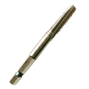 Maschio per filettatura pneumatico esagonale a scanalatura dritta completamente rettificato, misure filettatura M4-M12 - Product Image 5