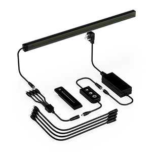 Tira de Luces LED de Neón Negra Moderna de Lujo, Resistente al Agua IP67, 3000K, DC24V, 580LM/M, Ra90, Garantía de 5 Años, Iluminación para Paneles de Listones - Product Image 5