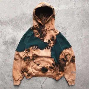 Chenille Patch Hoodies Puff Print Hoodie Oem Plain Oversize 3D foam Printing paneled HOODIE