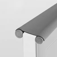 Joint d'étanchéité insonorisant pour porte, anti-vent et anti-bruit, en mousse durable pour bas de porte et interstice, empêche les courants d'air et réduit le bruit pour les portes.