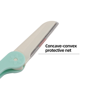 <span class=keywords><strong>Tondeuse</strong></span> à poils pour le visage en acier inoxydable Shaper Rasoir portable Rasoirs à sourcils Ensemble de rasoirs pour femmes - Product Image 3