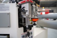 Macchina Bordatrice per Mobili, Bordatrice Curva per Porte di Armadi, Lavorazione Bordi in MDF, PVC e ABS
