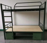 Offre Spéciale : Lits Superposés en Acier Inoxydable à Structure Robuste et Design Traditionnel pour Appartements, Étudiants, Écoles et Dortoirs
